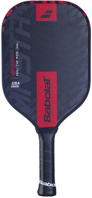 Babolat Mnstr+ Pickleball Paddle (2026) - Black Red