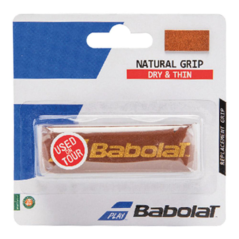 Babolat Natural Leather Grip (1x) - Brn / Os