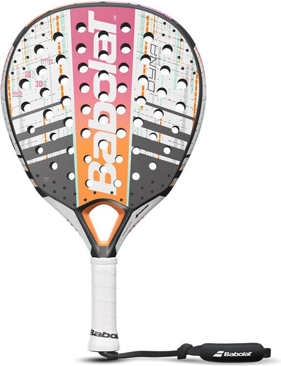 Babolat Padel Dyna Energy (2026) - White Pink Orange