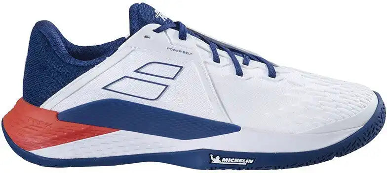 Babolat Propulse Fury 3 All Court Men’s Tennis Shoes - White Blue