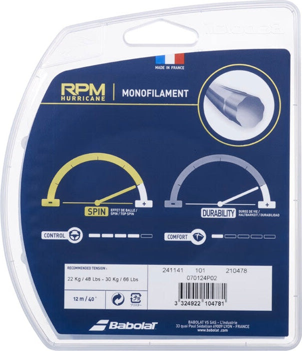 Babolat Rpm Hurricane (white) - Wht / 17