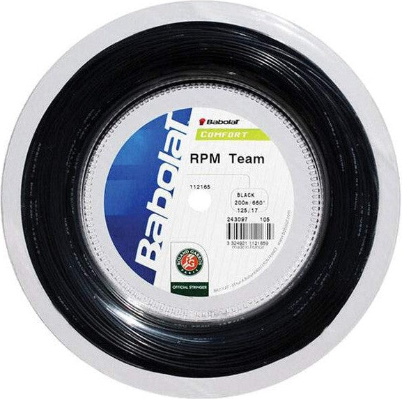 Babolat Rpm Team Reel 660’ - Black White