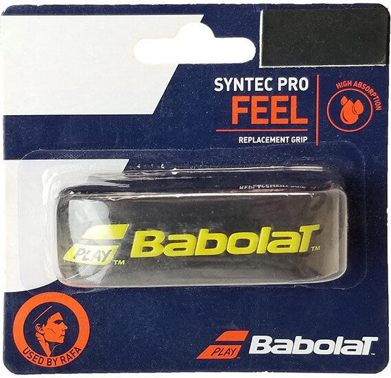 Babolat Syntec Pro Replacement Grip - Black Yellow