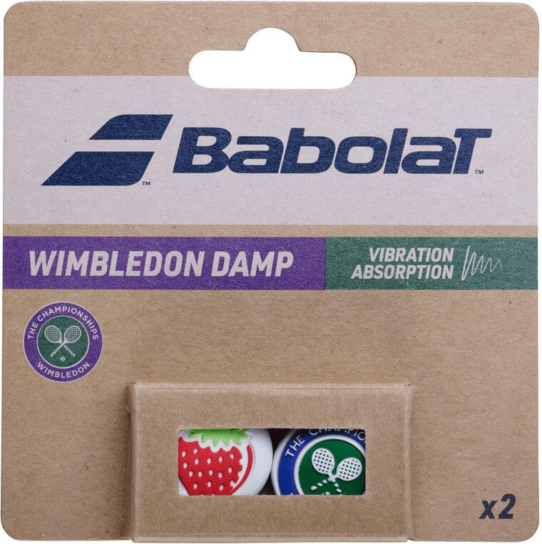 Babolat Wimbledon Dampener (2x) - Wht / Os