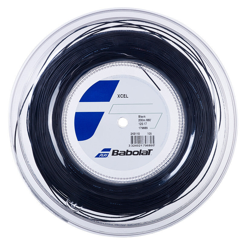 Babolat Xcel Reel 656’ (black) - Blk / 16