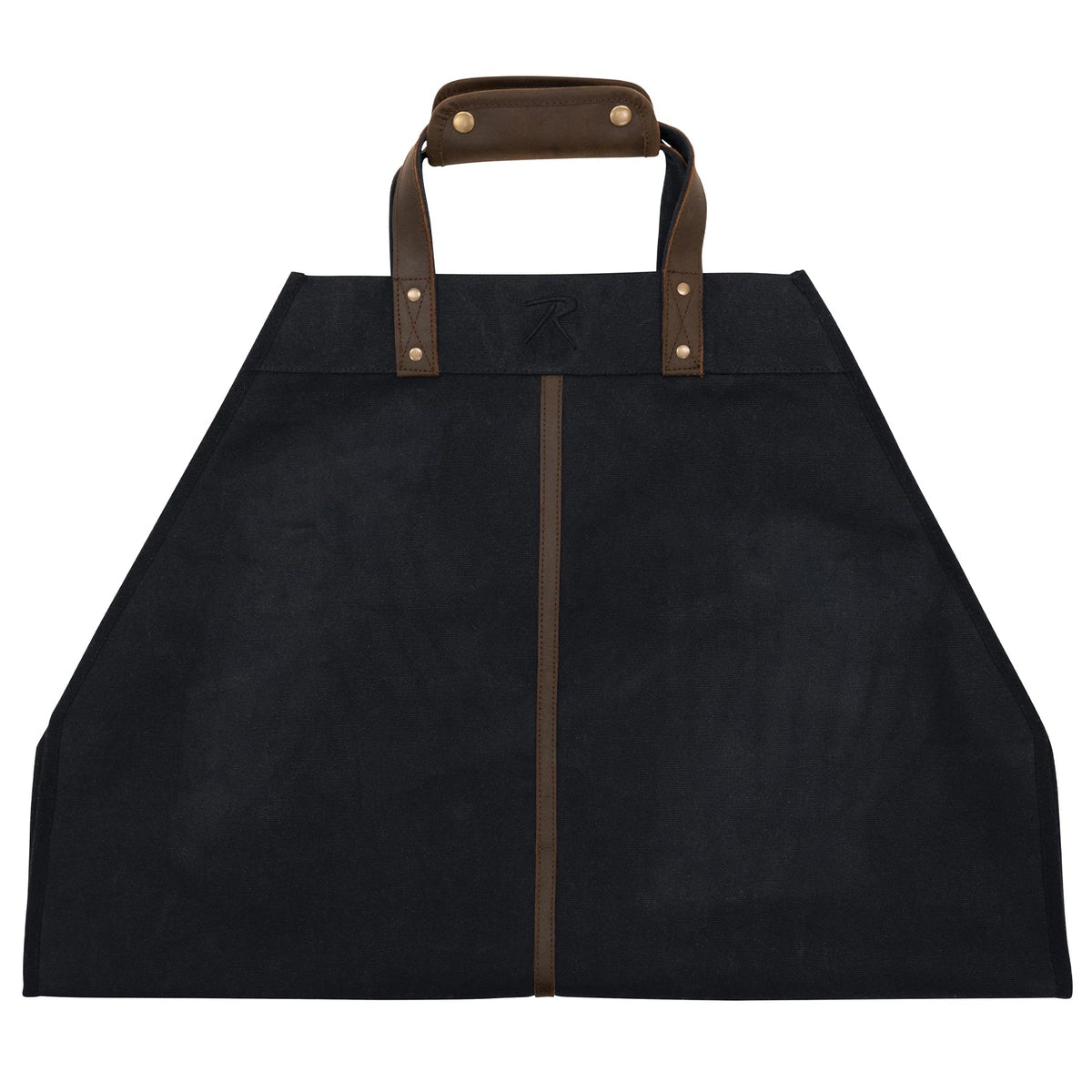 Backwoods Waxed Canvas Log Carrier - Black