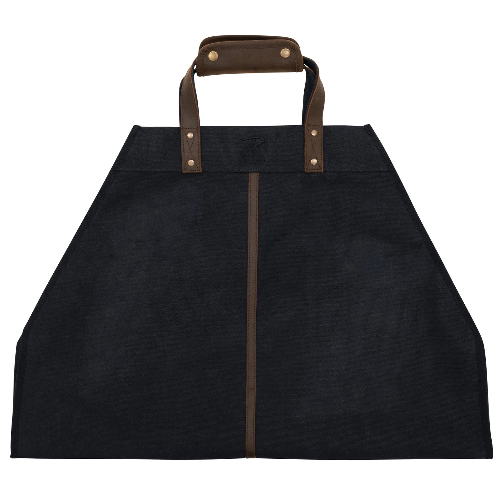 Backwoods Waxed Canvas Log Carrier - Black