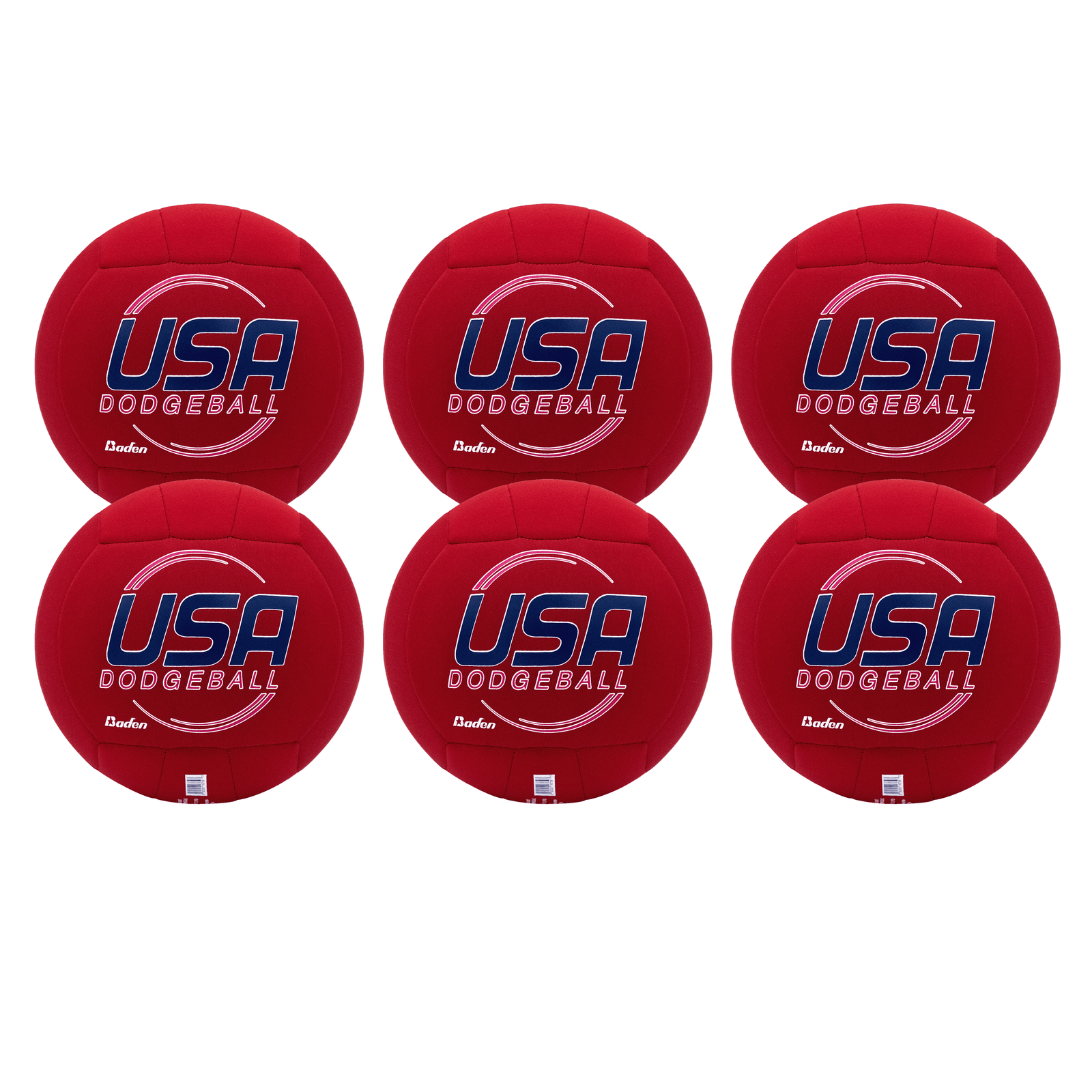 Baden 7.5’’ Cloth Dodgeball - Red / 1