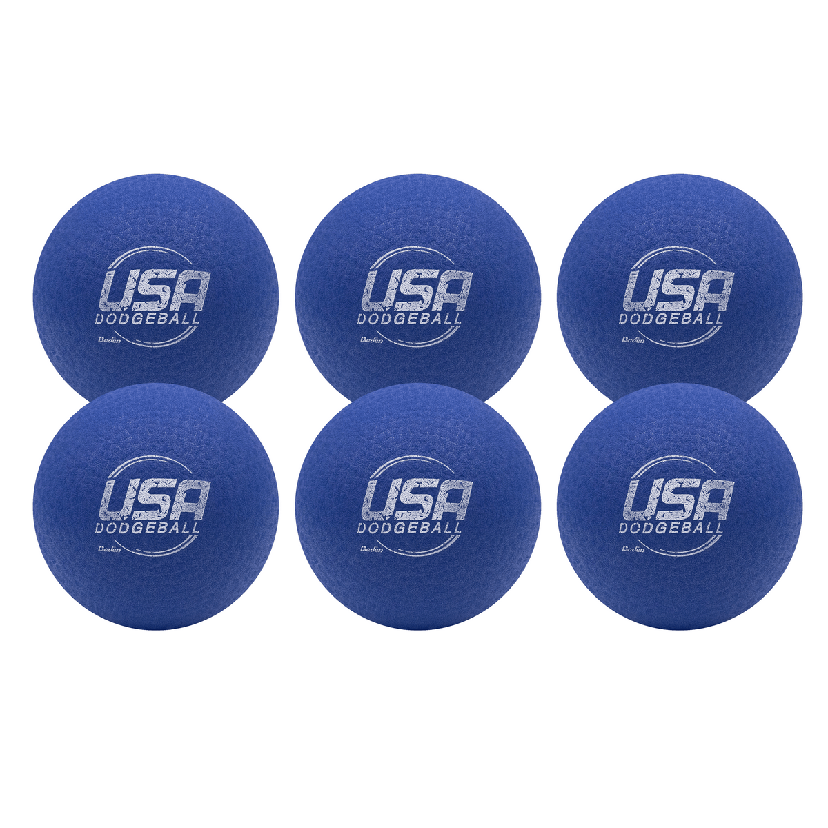 Baden 7’’ no Sting Dodgeball - Blue / 6 Pack