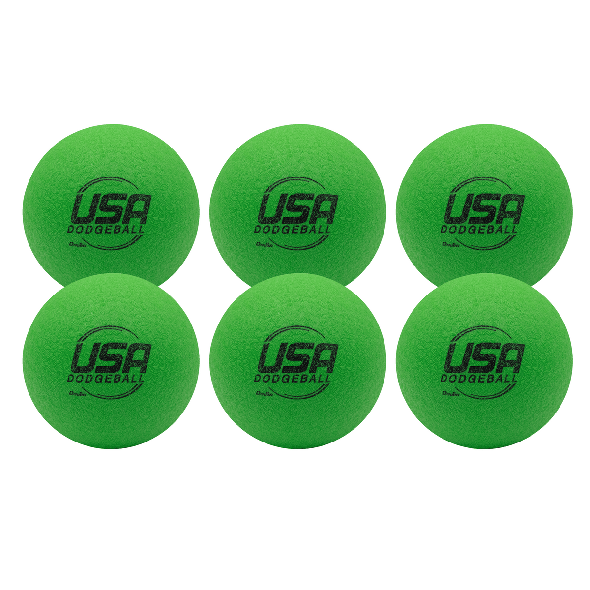 Baden 7’’ no Sting Dodgeball - Green / 6 Pack