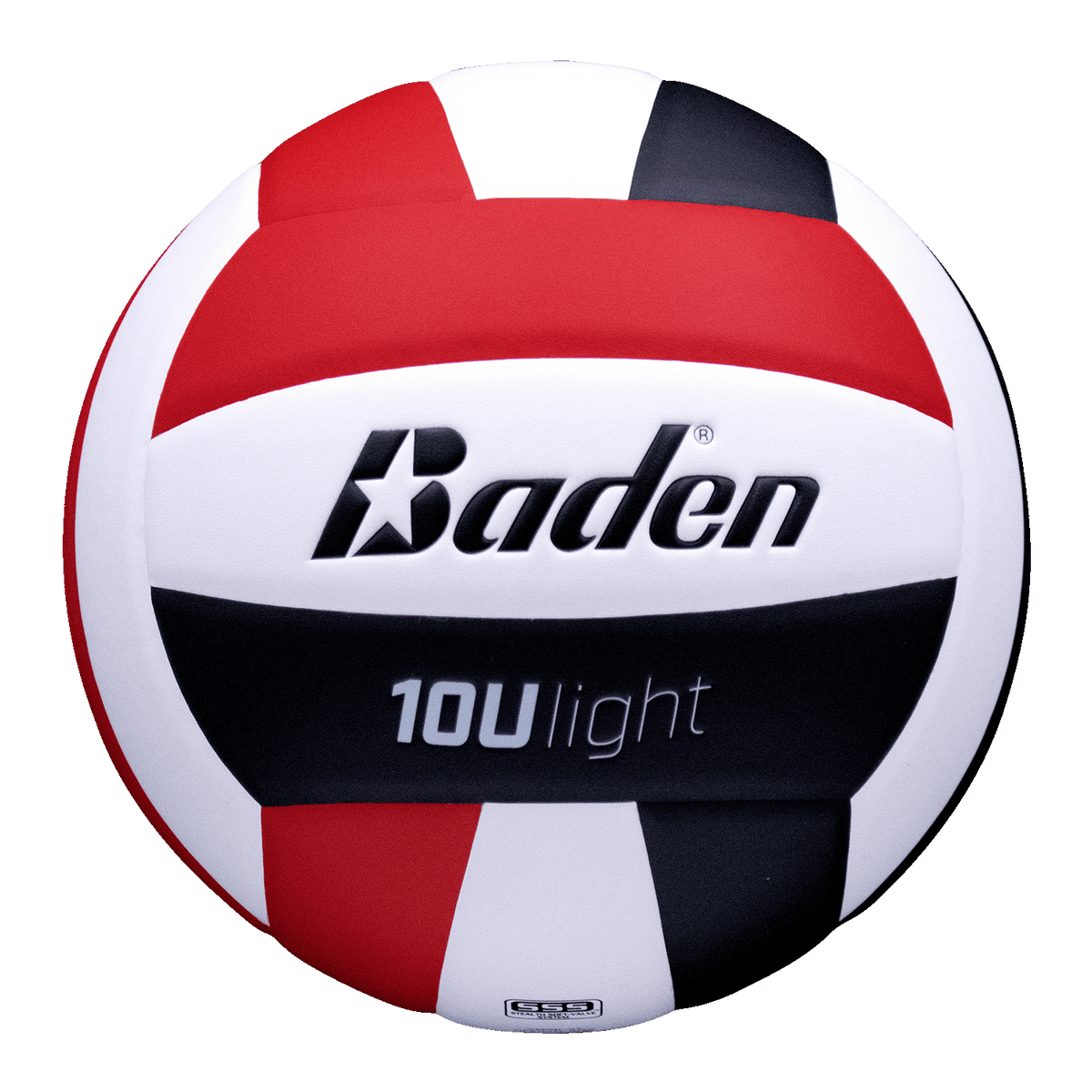 Baden Sports 10u Light Volleyball - Red/white/black