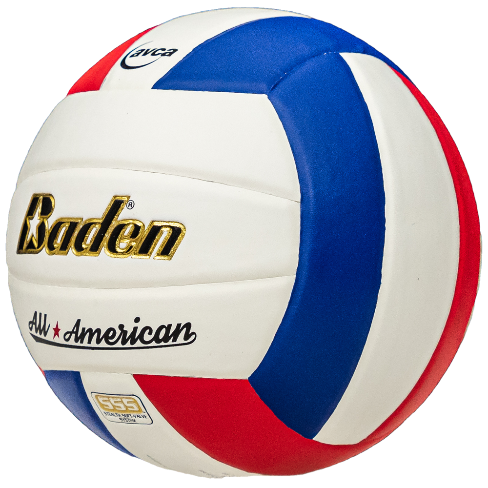 Baden Sports All-american Volleyball - Red/navy/white
