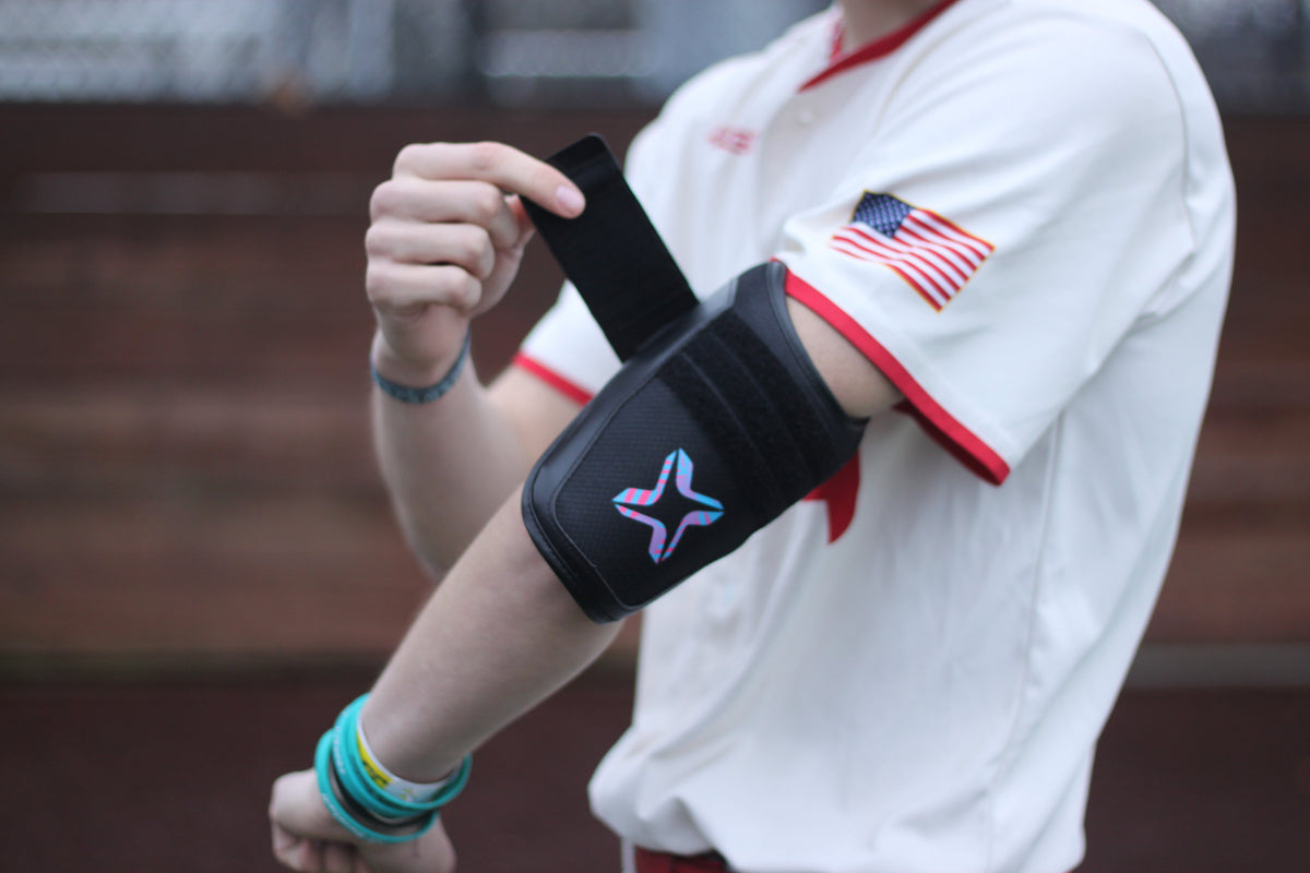 Baden Sports Axe Armor Baseball Elbow Guards - Cotton Candy