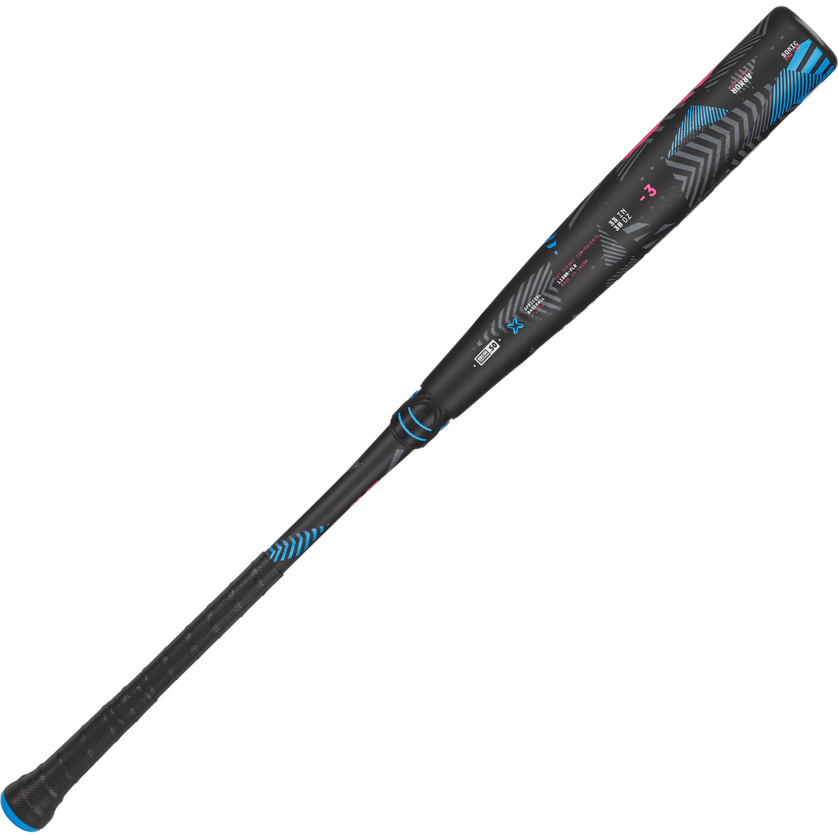 Baden Sports Axe Avenge Pro 3 Hybrid Bbcor Baseball Bat -3 | Flared Handle