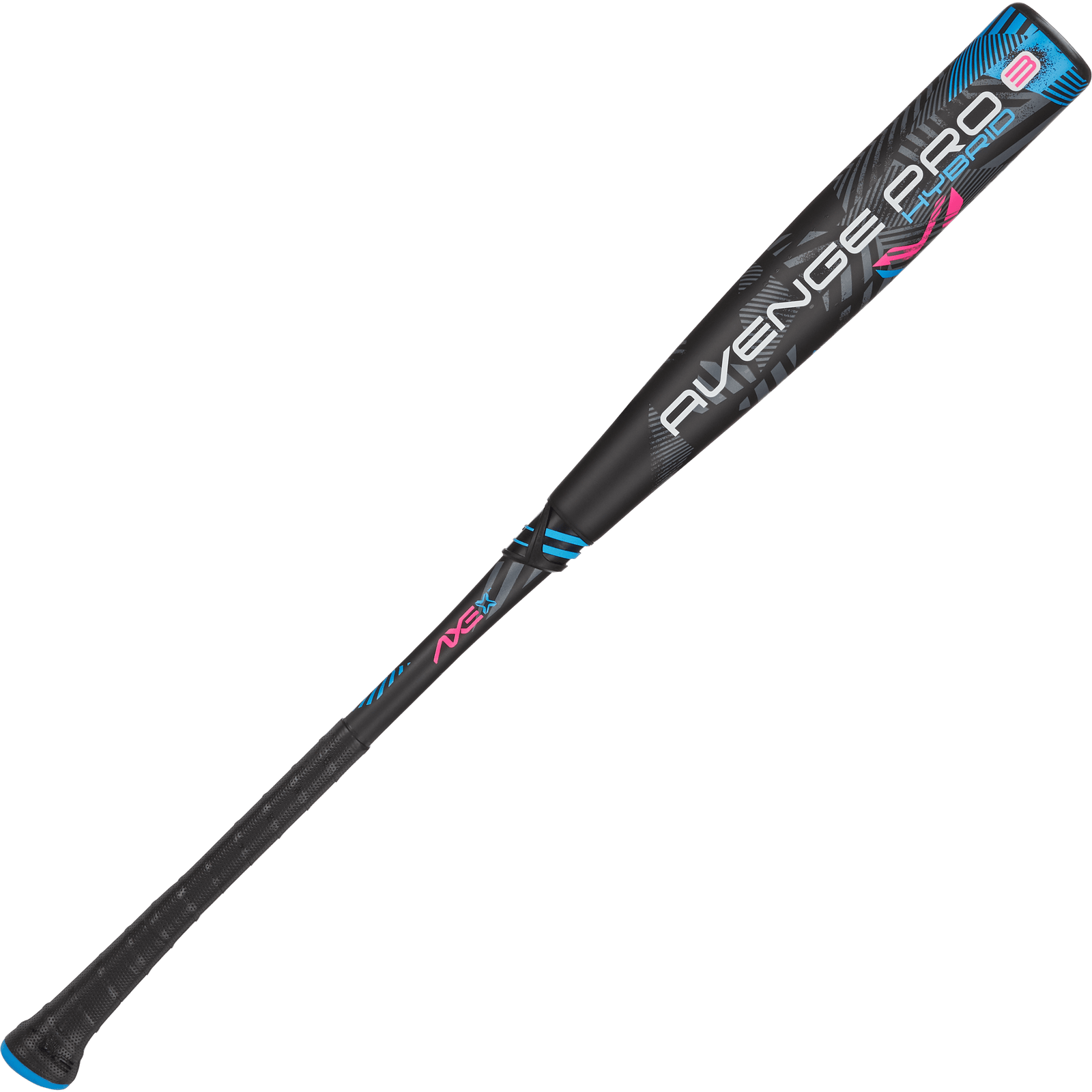 Baden Sports Axe Avenge Pro 3 Hybrid Bbcor Baseball Bat -3 | Flared Handle - 32’’ / 29 Oz.