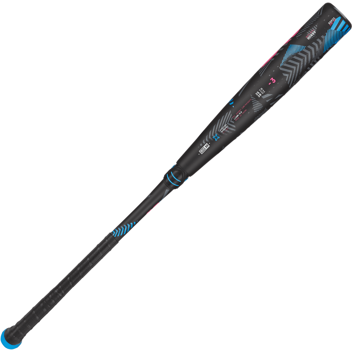 Baden Sports Axe Avenge Pro 3 Hybrid Bbcor Baseball Bat -3 | Standard Handle
