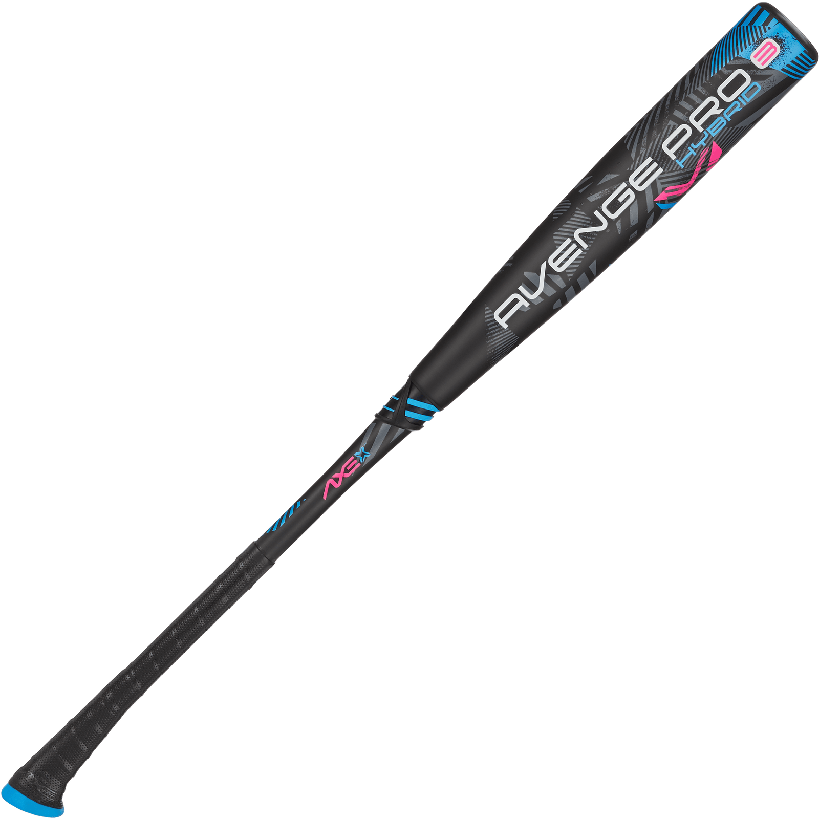 Baden Sports Axe Avenge Pro 3 Hybrid Bbcor Baseball Bat -3 | Standard Handle - 32’’ / 29 Oz.