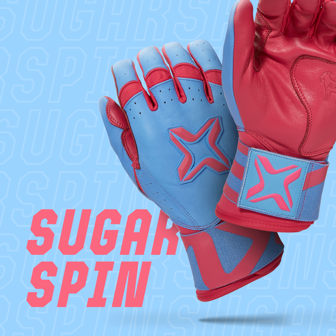 Baden Sports Axe Batting Gloves - Sugarspin - Youth Small