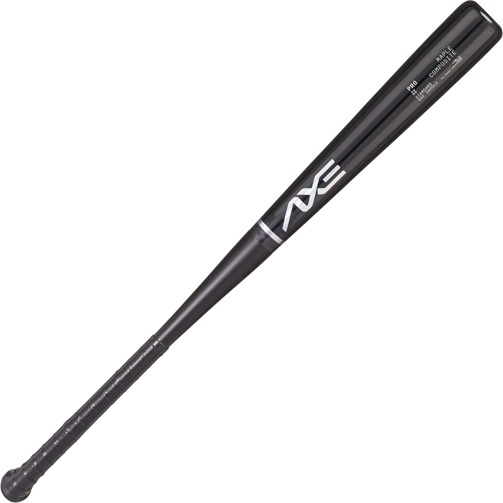 Baden Sports Axe Pro Maple Composite Wood Baseball Bat | Obsidian Black | Handle - 31’’