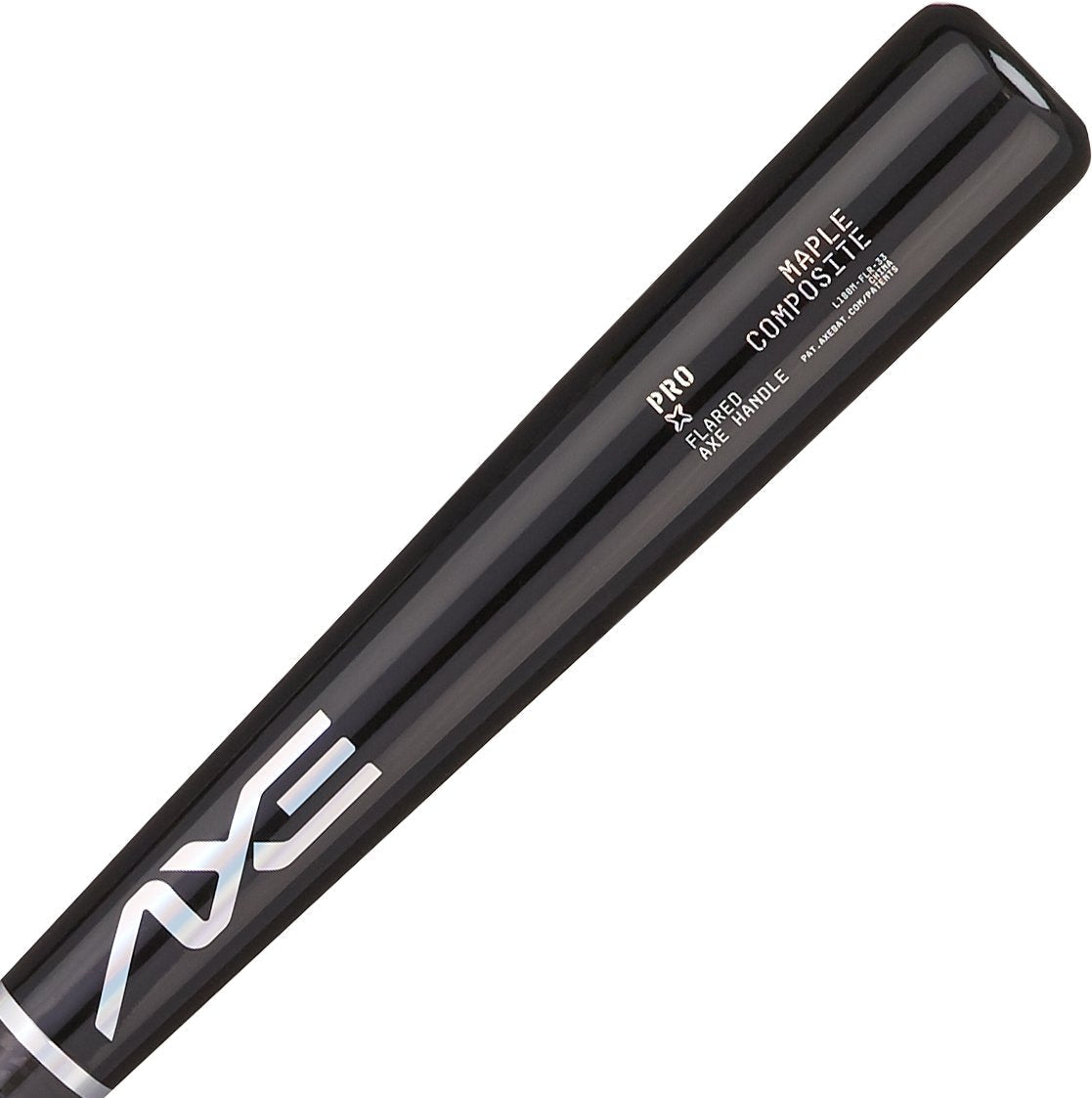 Baden Sports Axe Pro Maple Composite Wood Baseball Bat | Obsidian Black | Flared Handle - 31’’