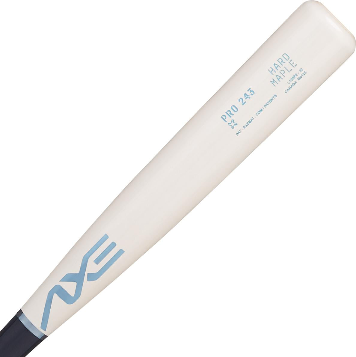 Baden Sports Axe Pro Series Maple Wood Baseball Bat | Pwr 243 Turn | Frostbite | Handle - 32’’