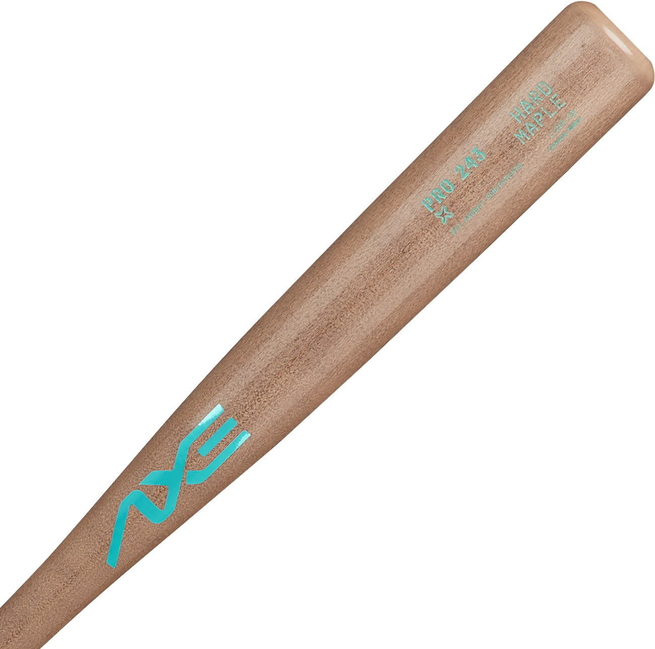 Baden Sports Axe Pro Series Maple Wood Baseball Bat | Pwr 243 Turn | Brown Trout | Handle - 32’’
