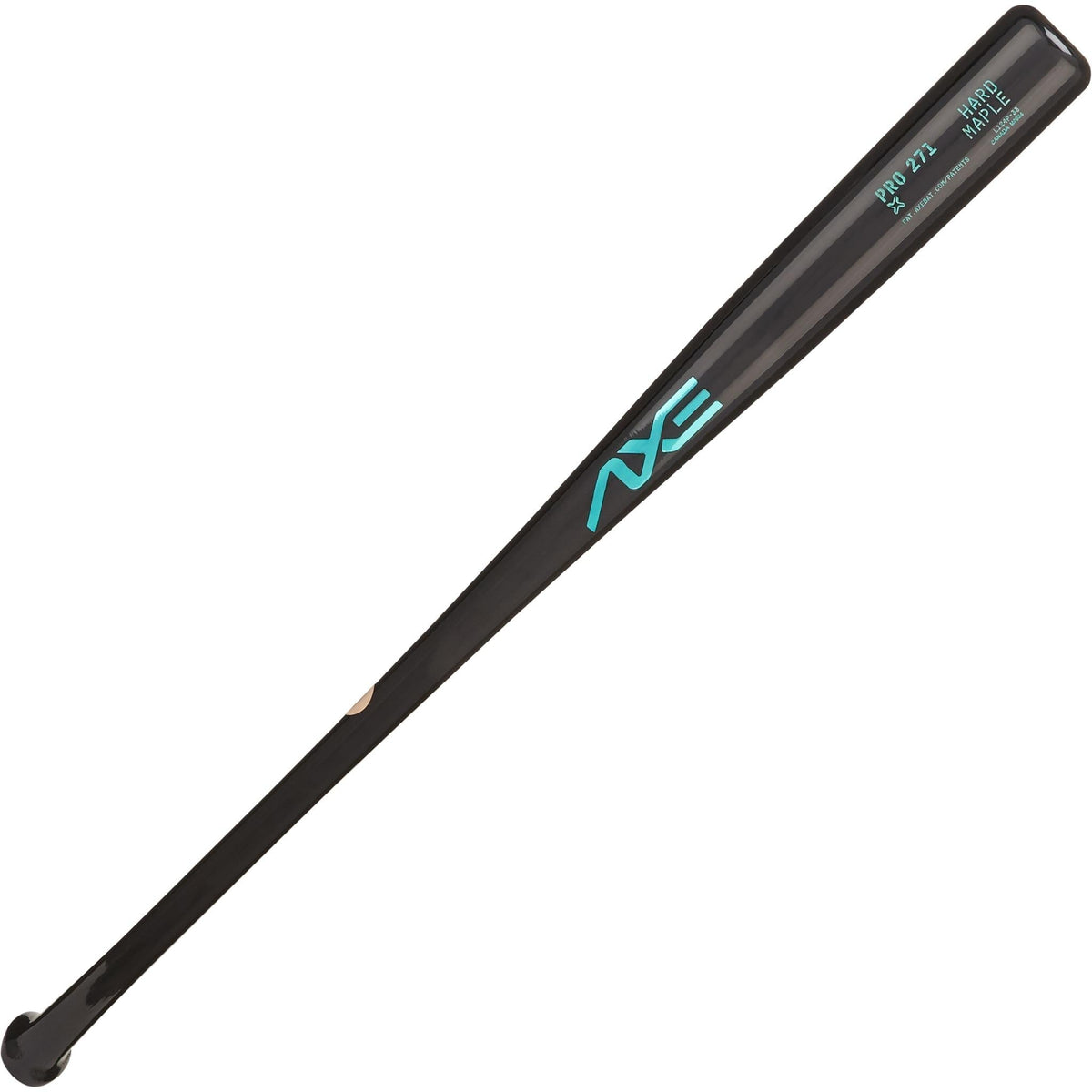 Baden Sports Axe Pro Series Maple Wood Baseball Bat | Spd 271 Turn | Vantablack | Handle - 32’’