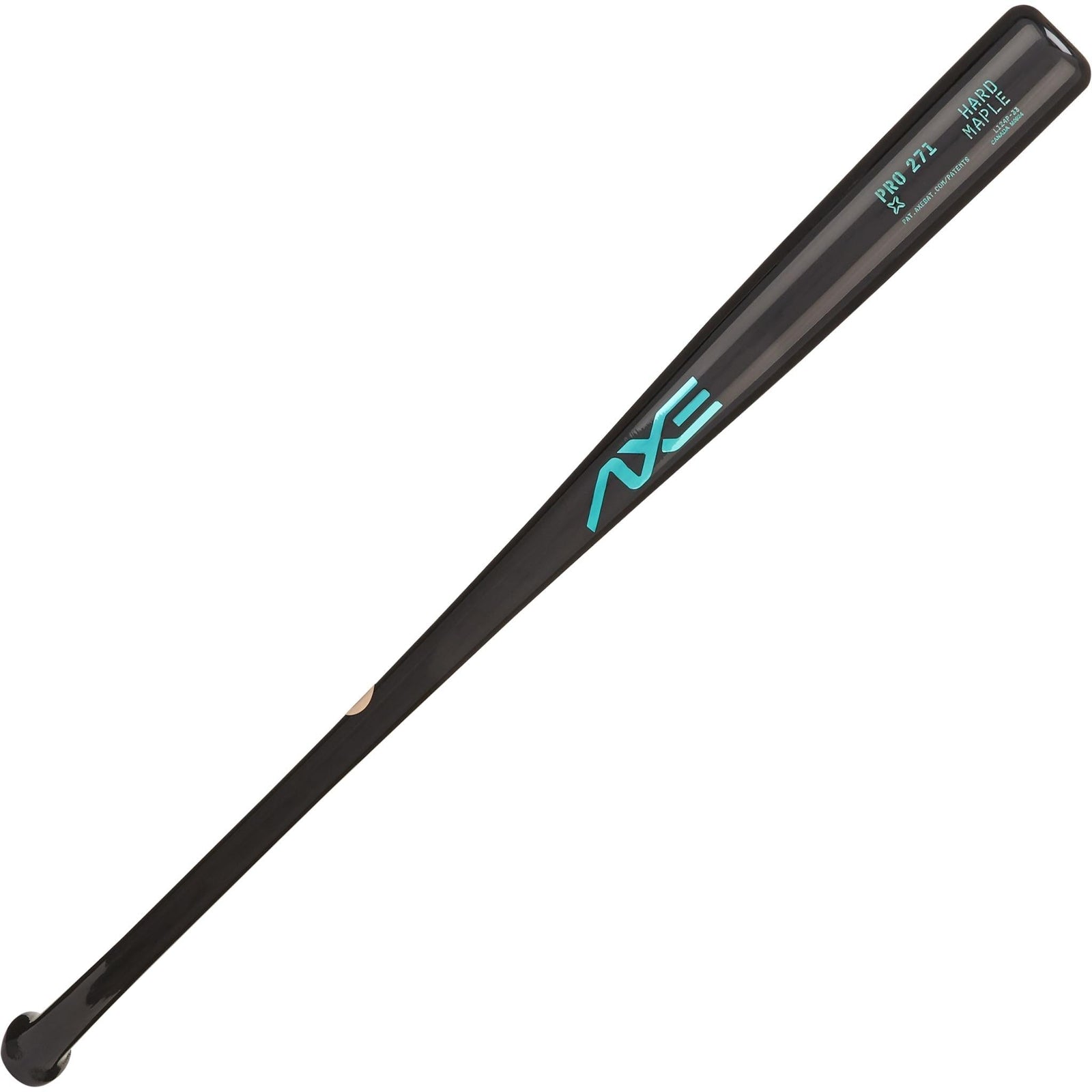 Baden Sports Axe Pro Series Maple Wood Baseball Bat | Spd 271 Turn | Vantablack | Handle - 32’’