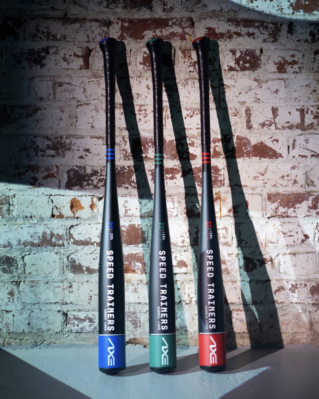 Baden Sports Axe Speed Trainers Bat Set Powered by Driveline Baseball - 32’’ (3 Set)