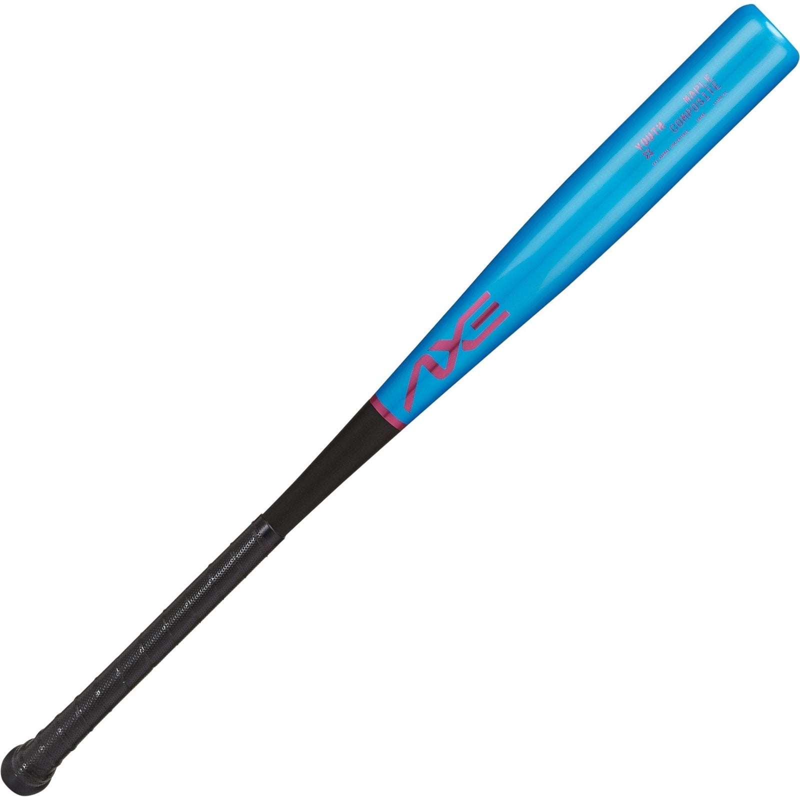 Baden Sports Axe Youth Pro Maple Composite Wood Baseball Bat | -5 | Aqua Strike | Handle - 29’’