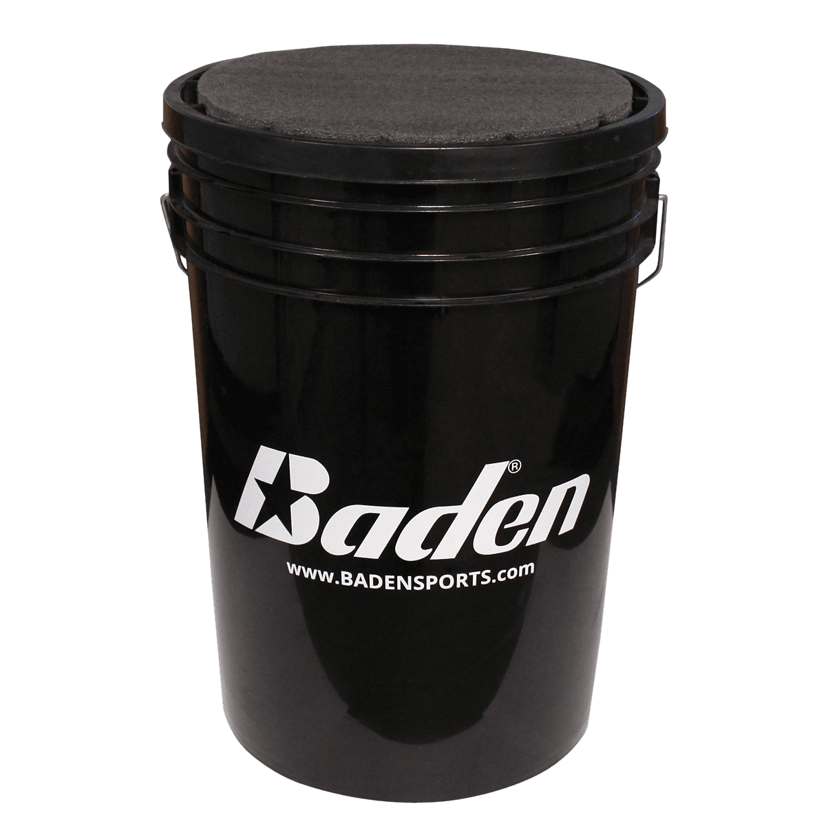 Baden Sports Ball Bucket - with Padded Lid