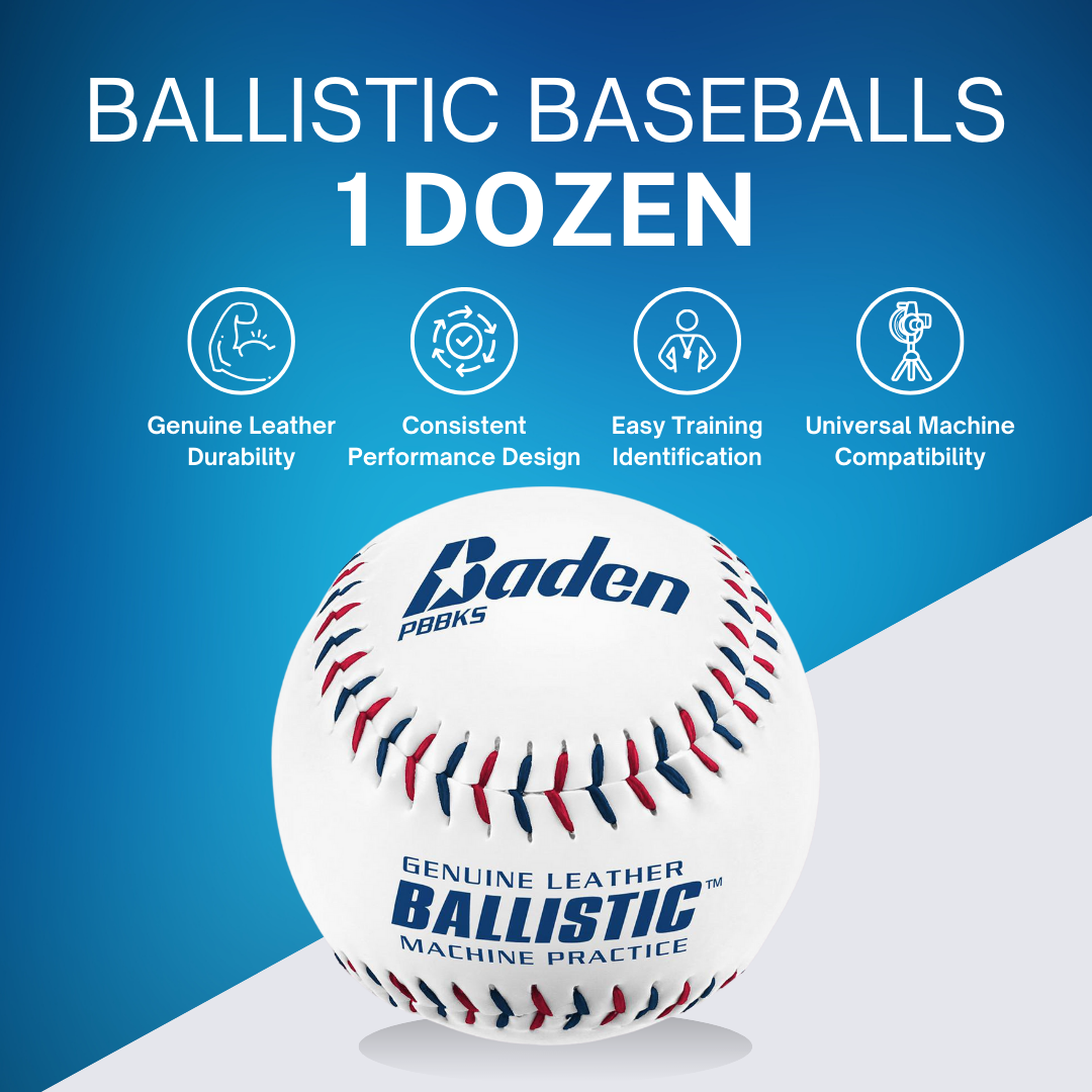 Baden Sports Ballistic Baseballs-1 Dozen