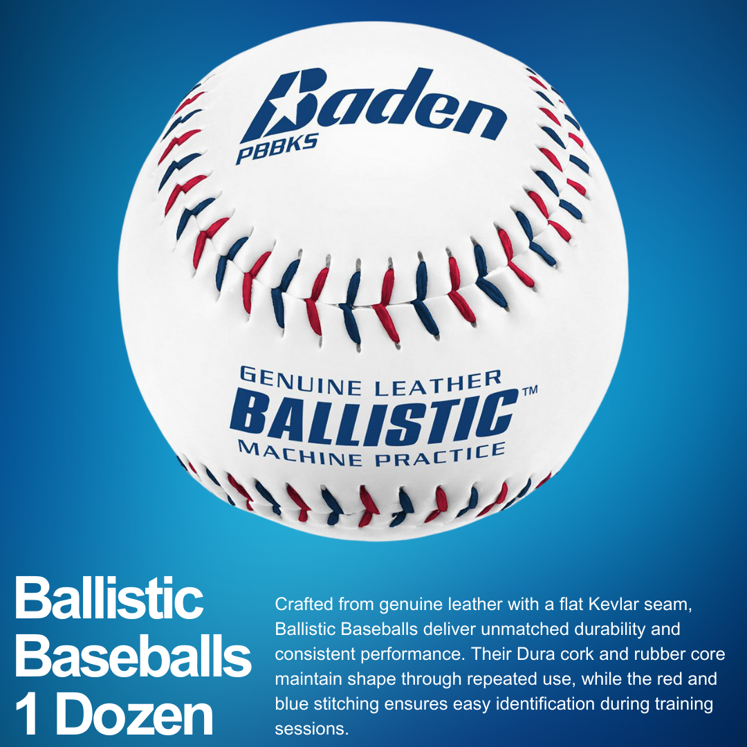Baden Sports Ballistic Baseballs-1 Dozen
