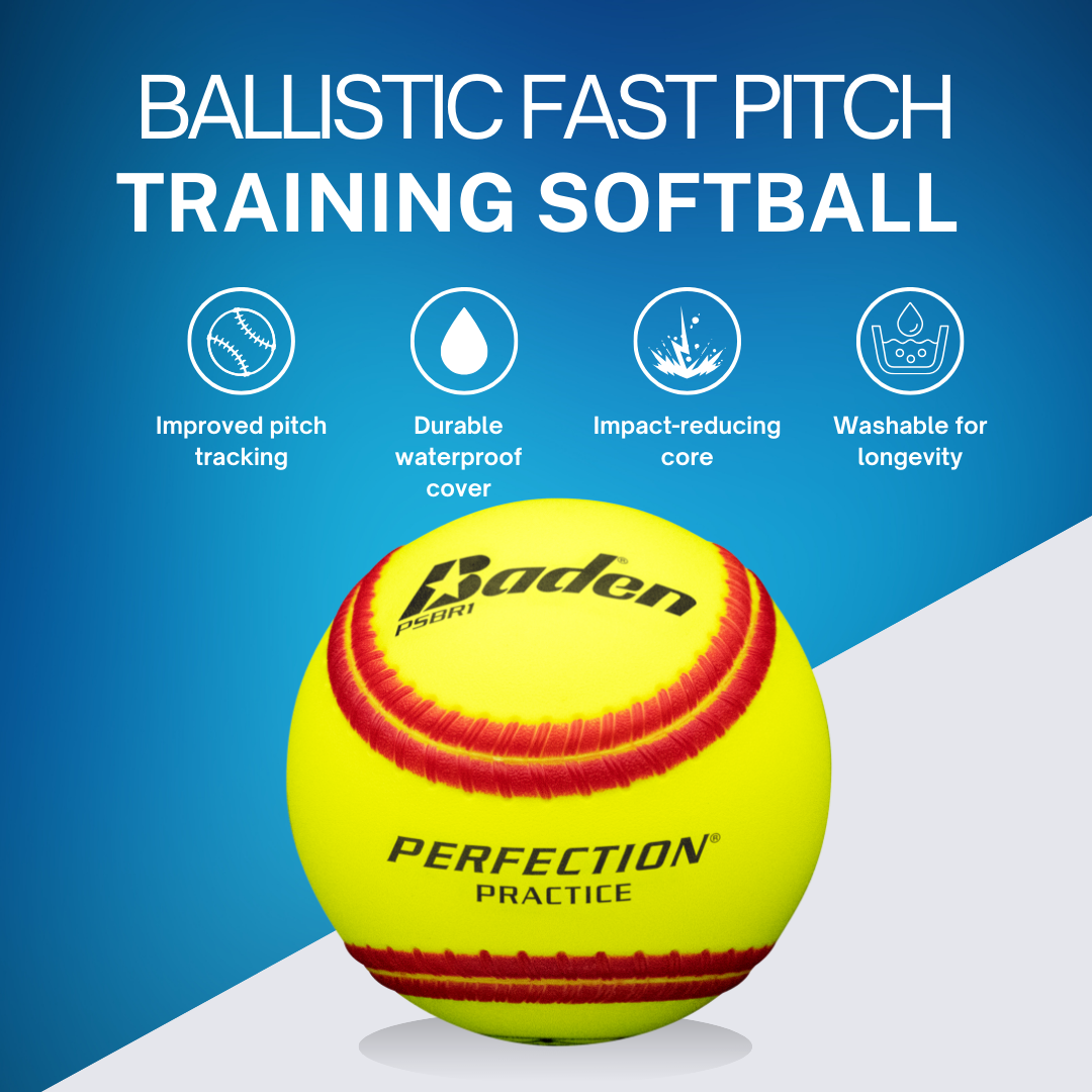 Baden Sports Ballistic Fast Pitch Batting Practice Training Softball
