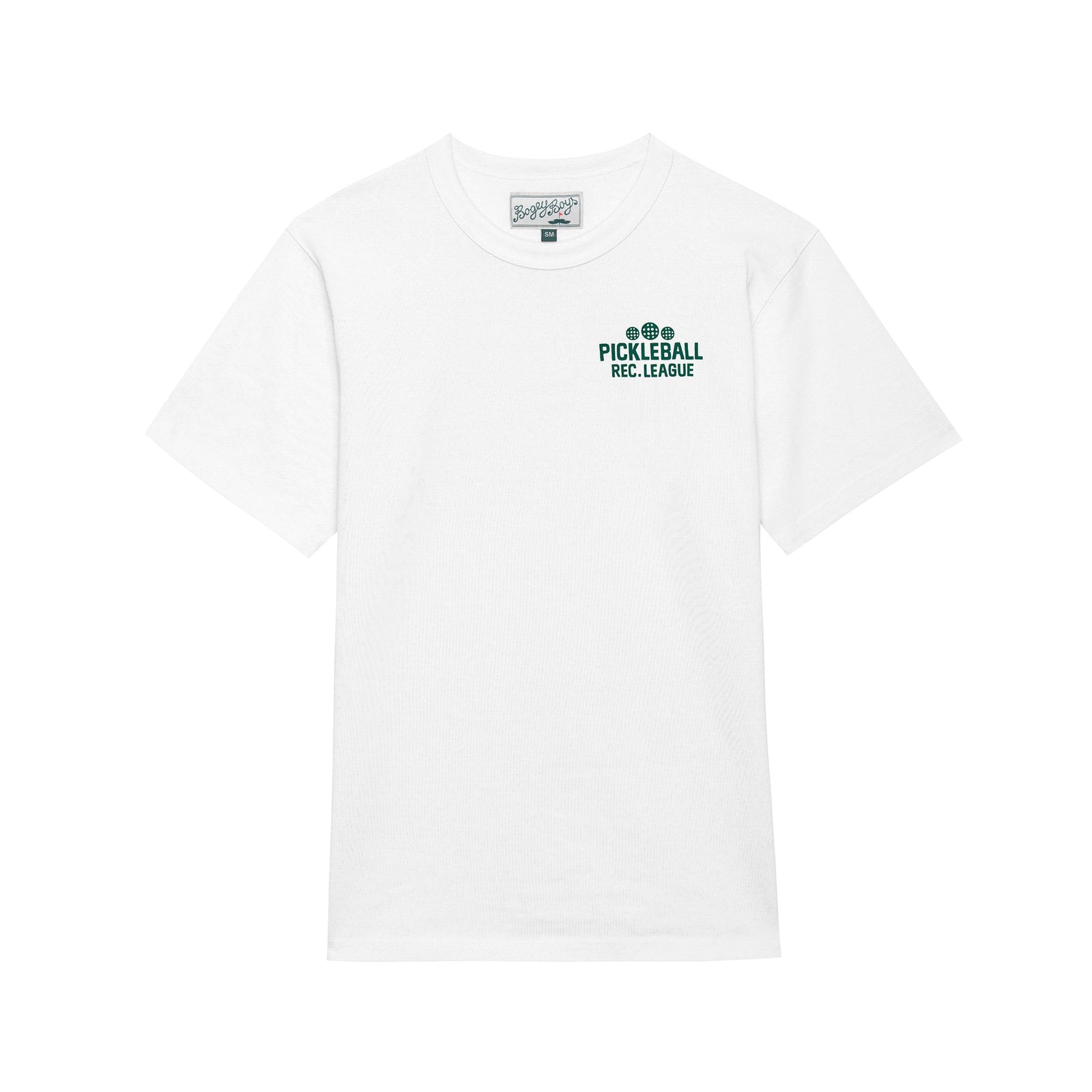 Baden Sports Bogey Boys Pickleball Tee - White