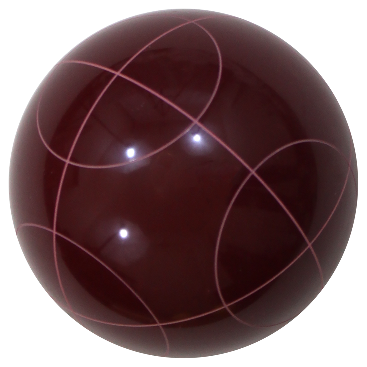 Baden Sports Champions Series- Bocce Balls 90mm - Red / Circlres