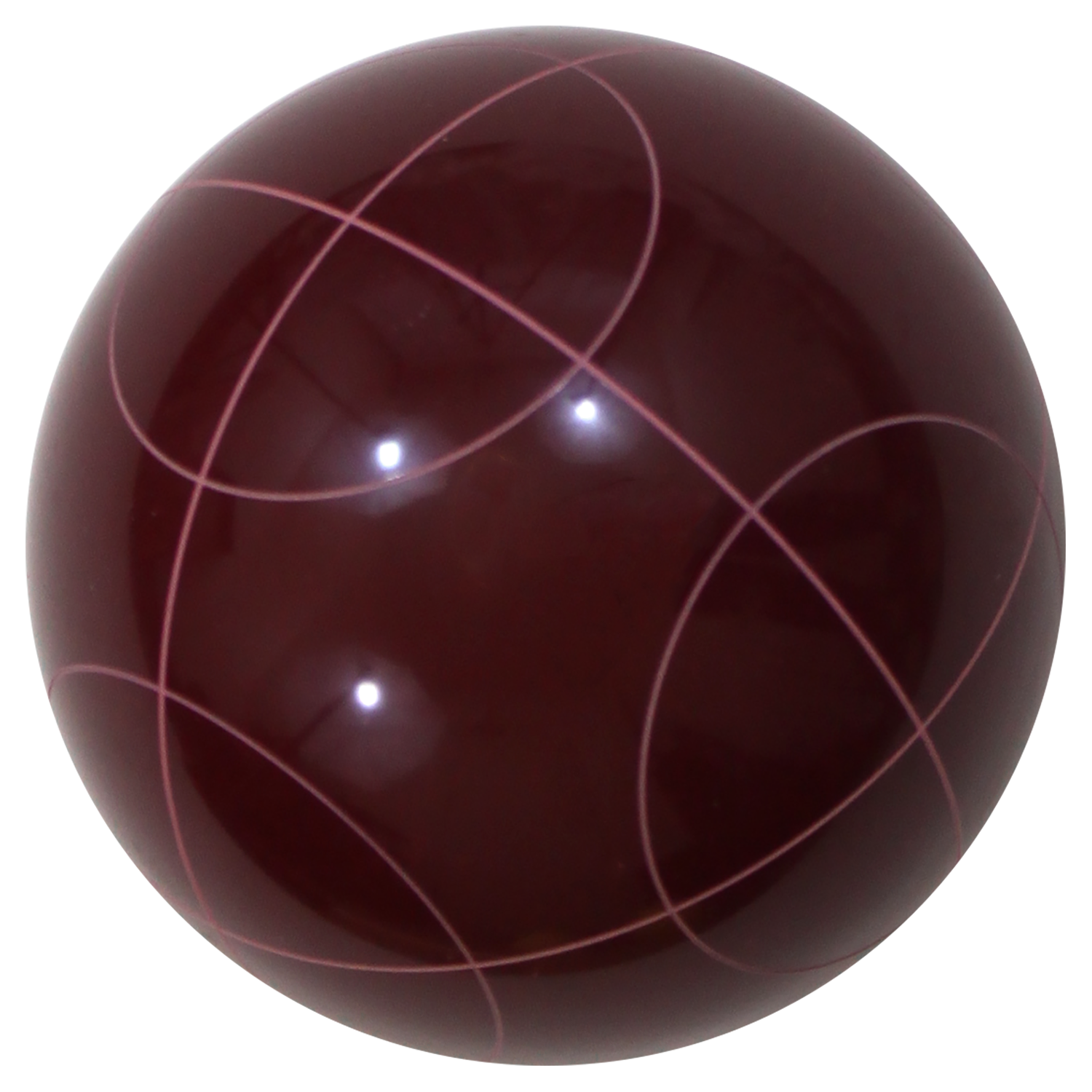 Baden Sports Champions Series- Bocce Balls 90mm - Red / Circlres
