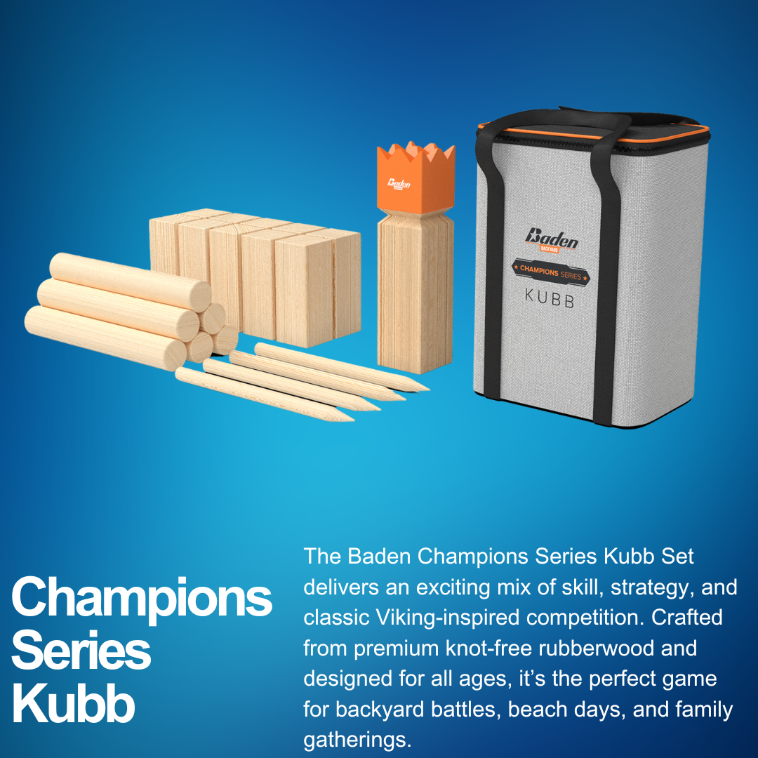 Baden Sports Champions Series Kubb(viking Chess)