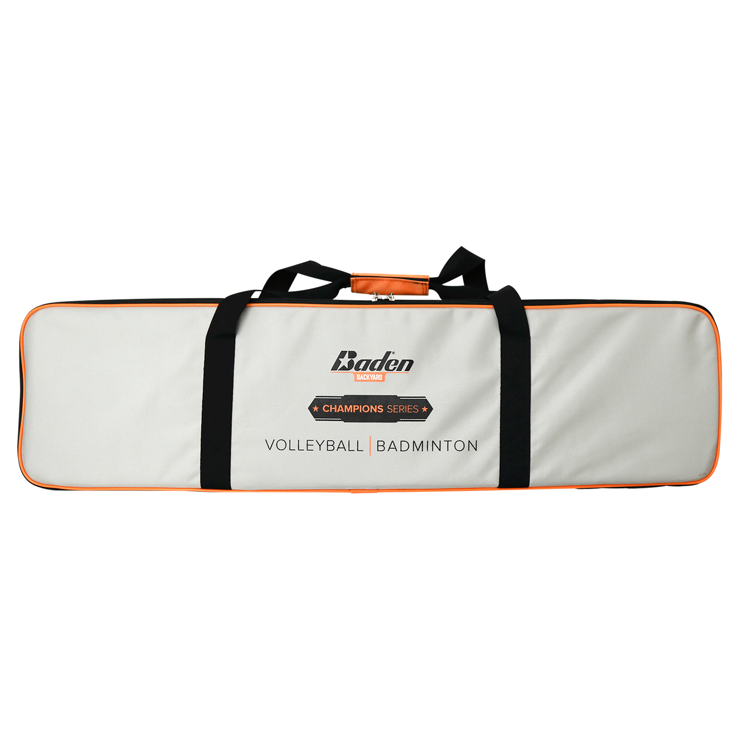 Baden Sports Champions Volleyball & Badminton Carry Bag Gray/orange