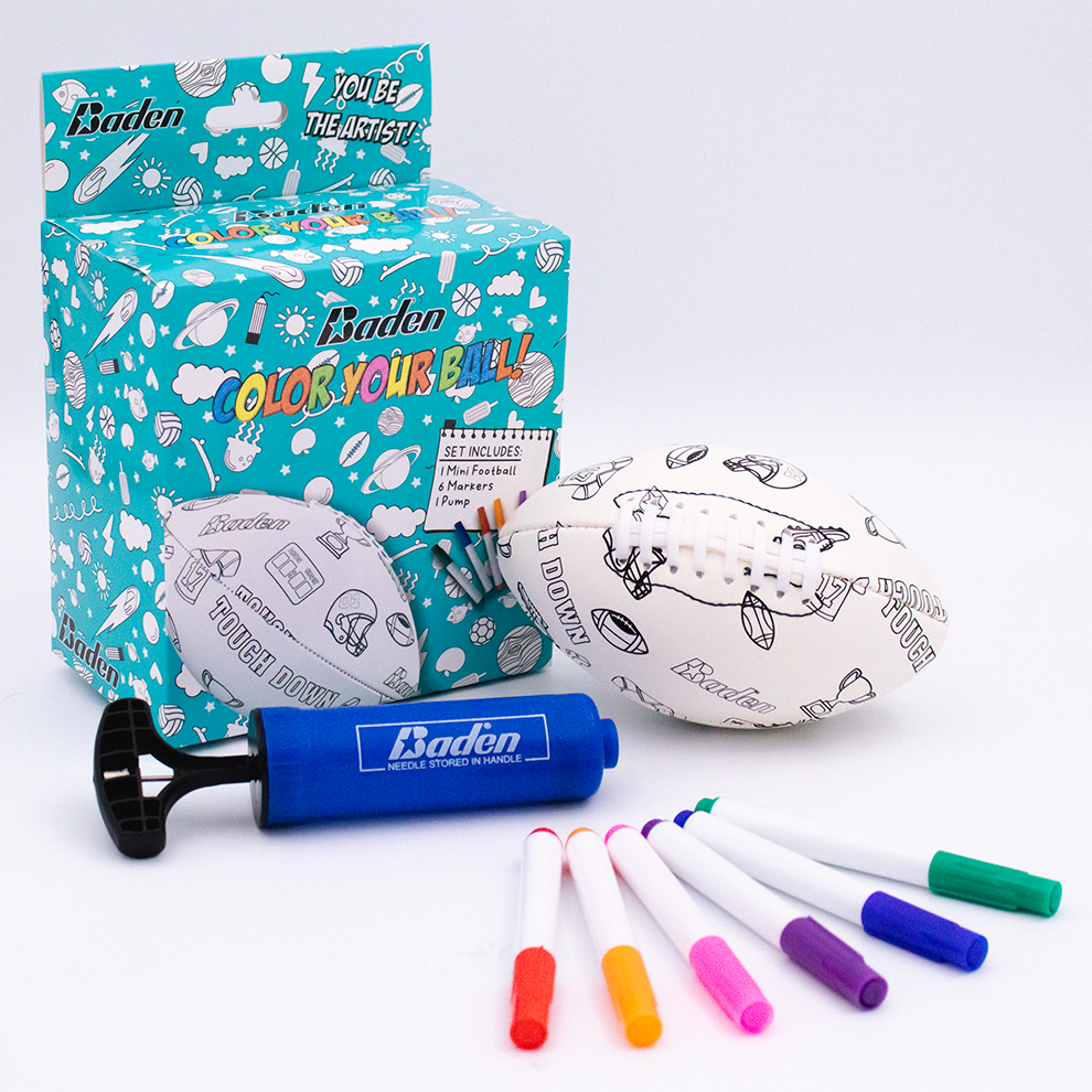 Baden Sports Color your Own Mini Football