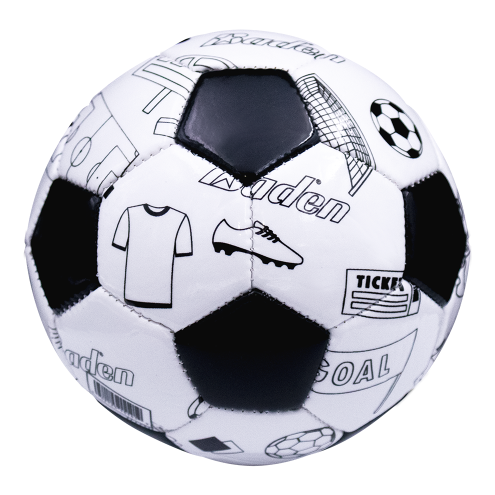 Baden Sports Color your Own Mini Football - Soccer