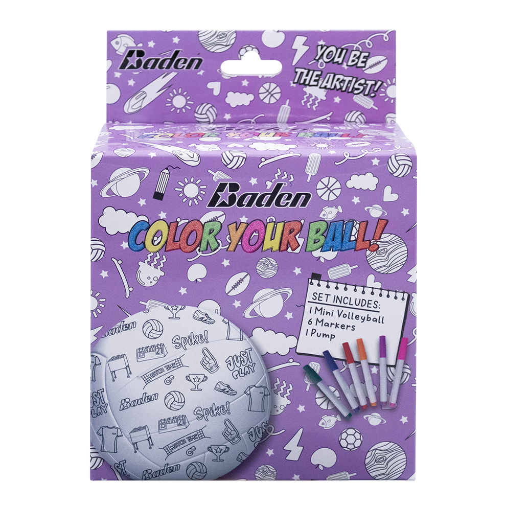 Baden Sports Color your Own Mini Volleyball