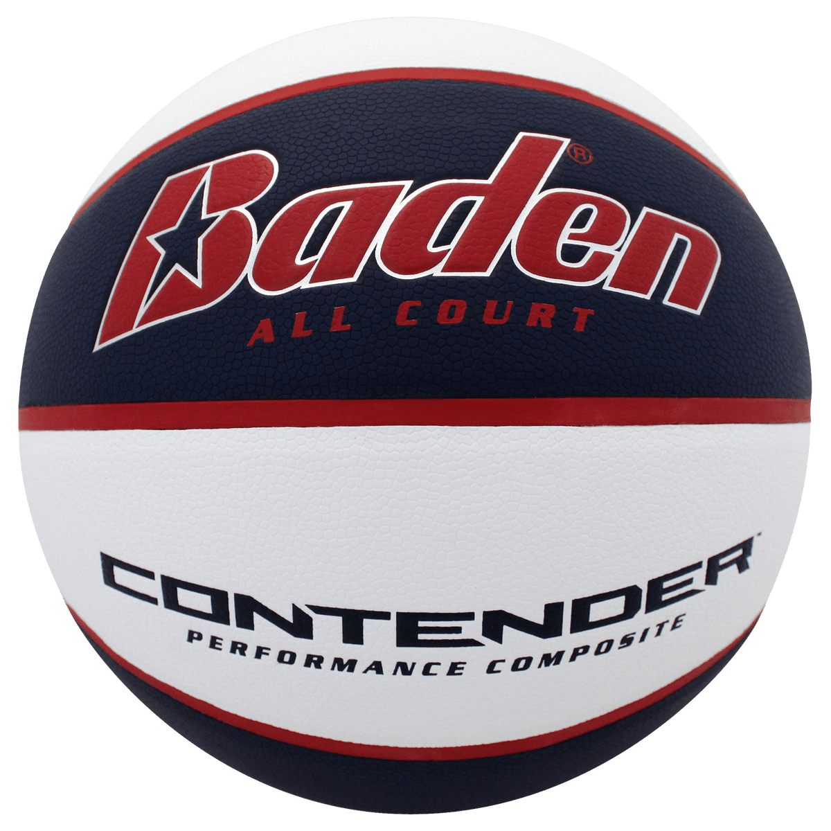 Baden Sports Contender Basketball - Intermediate 28.5’’ / Navy/red/white