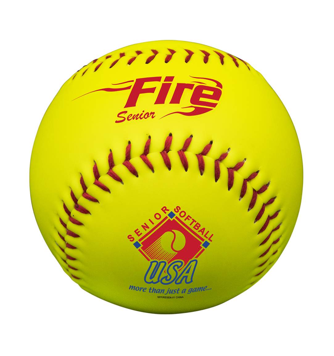 Baden Sports Fire Senior Slowpitch Softballs - 1 Dozen