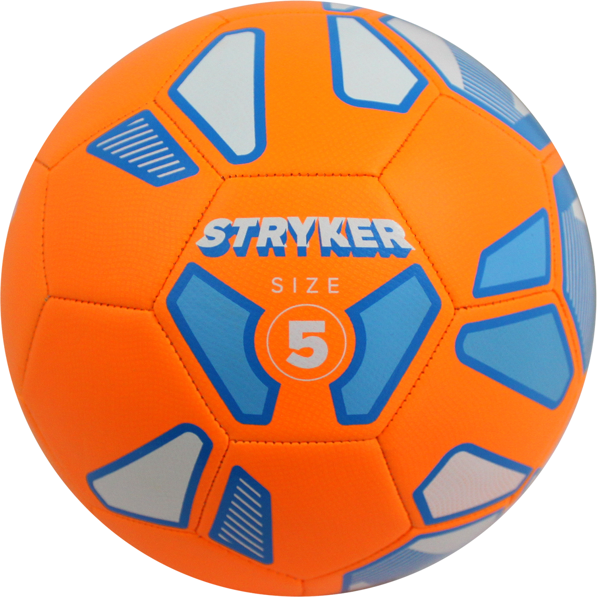 Baden Sports Fun Recreational Soccer Ball - Orange/blue/white