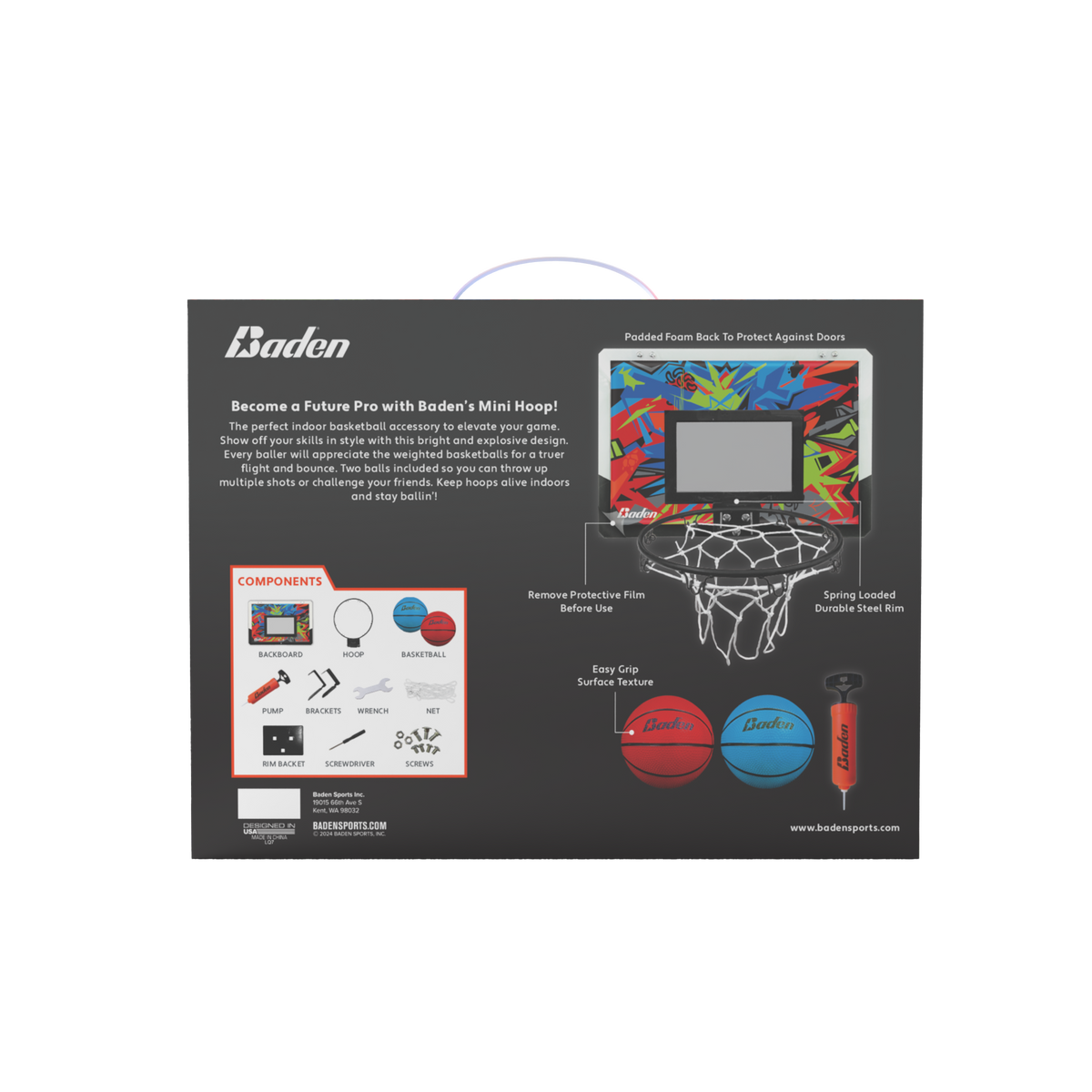 Baden Sports Future Pro Mini Hoop Set