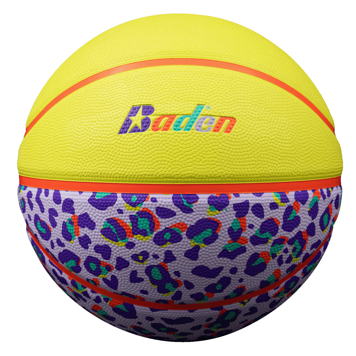 Baden Sports Legend Lifestyle Outdoor Game Rubber Basketball - Official 29.5’’ / Wild Side