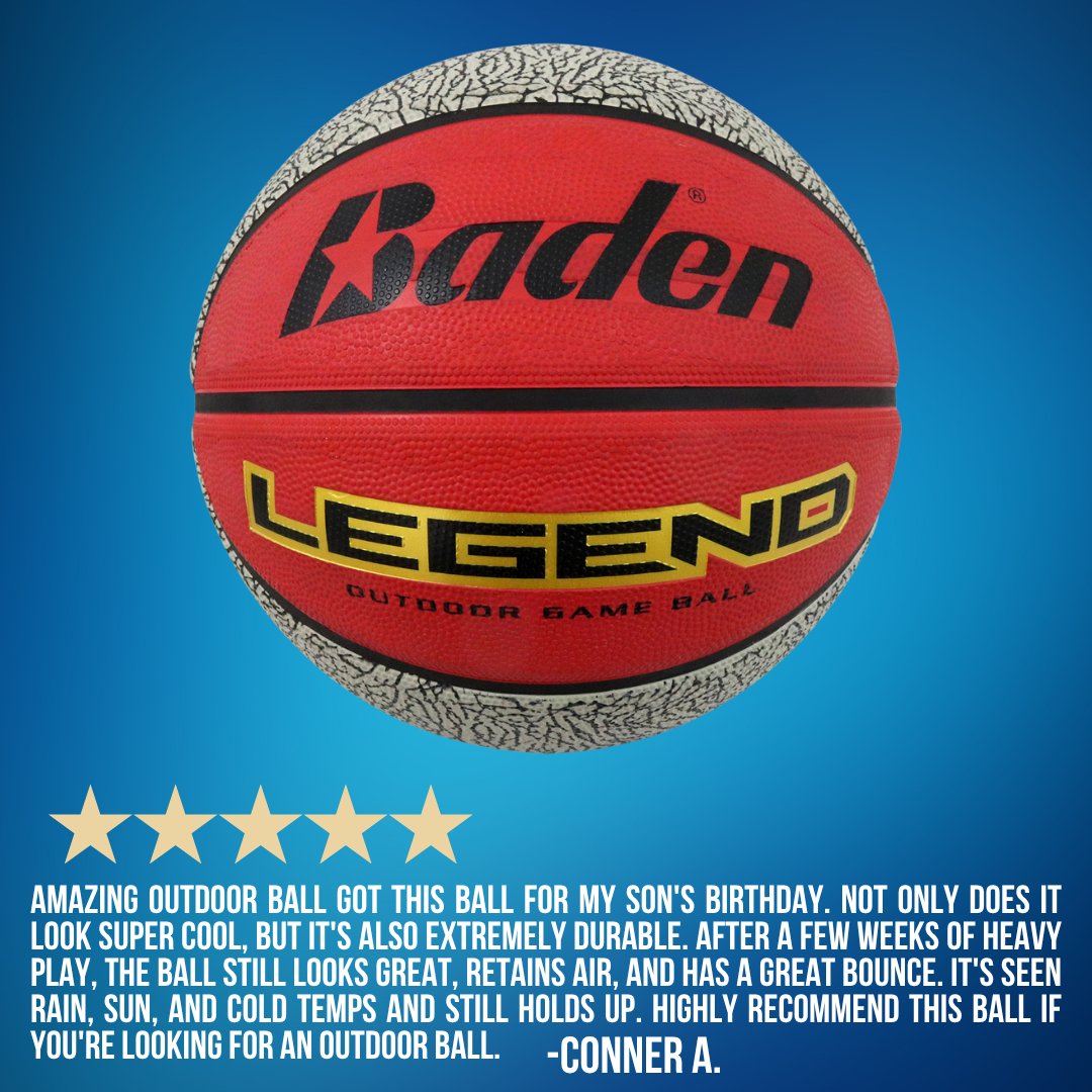 Baden Sports Legend Outdoor Game Rubber Basketball