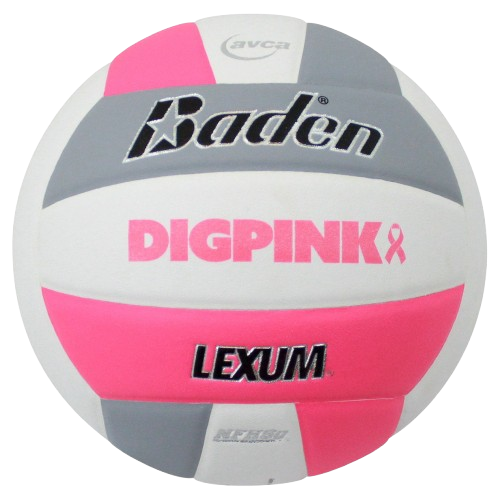 Baden Sports Lexum Dig Pink Microfiber Volleyball Non Nfhs