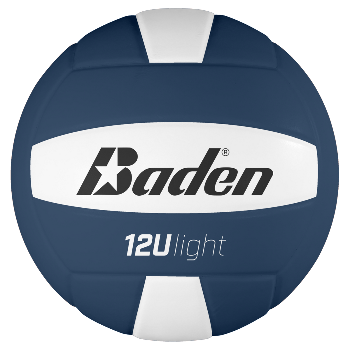 Baden Sports Light Microfiber Volleyball - Navy/white
